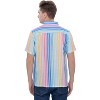 HAPPY BAY Men's Holiday Button Down Casual Hawaiian Prints Shirt Short Sleeve Vacation Beach Aloha Summer Shirts - 2 of 4