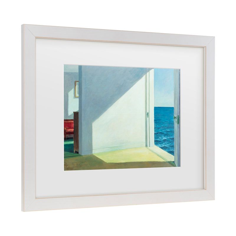 Trademark Fine Art -Edward Hopper 'Rooms by the Sea' Matted Framed Art, 1 of 4