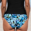 Women's Serene Land Retro Ditsy Bikini Bottoms - Cupshe - 4 of 4