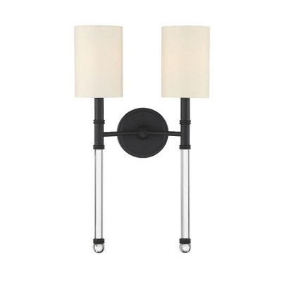 Savoy House Fremont 2 - Light Wall Light in  Matte Black