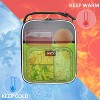 Tirrinia Small Insulated Lunch Bag, Mini Thermal Portable Cooler Lunch Box Tote with Dual Zipper Closure for Men Women Kids, Back-To-School Essential - 2 of 4
