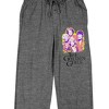 Golden Girls Pink Character Art Men's Gray Heather Sleep Pajama Pants - 2 of 4