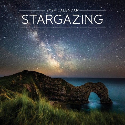 Tf Publishing 2024 Wall Calendar 12"x12" Stargazing : Target