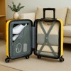 World Traveler Dejuno Motley 20-Inch Carry-On Lightweight Hardside Expandable Spinner Luggage - 3 of 3