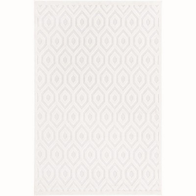 Unique Loom    Outdoor Trellis Textured Spatial Area Rug