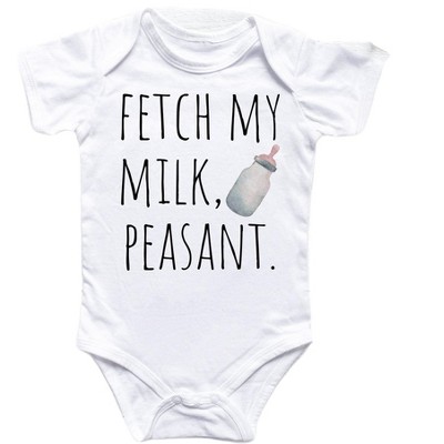 Milk Peasant - Baby Boy Girl Clothes Infant Onesie® Funny Cute Newborn GS1
