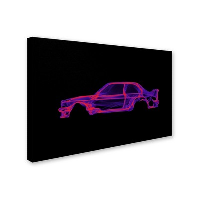 Trademark Fine Art -Octavian Mielu 'BMW M3 E30' Canvas Art