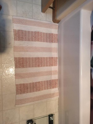 20x32 Square Tufted Bath Rug Clay Pink - Threshold™