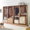 HomeStock Prosper  Freestanding Walk in Wood Closet System - 2 of 4