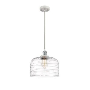 Bell - 1 Light Cord Hung Mini Pendant In Industrial Style-11.38 Inches Tall and 12 Inches Wide - 1 of 1