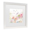 Trademark Fine Art Sheila Golden Dragonfly Garden Serenade Matted Framed Art - 3 of 4