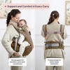BabbleRoo Grow Carrier – 6-in-1 Baby Carrier with Hip Seat, Ergonomic & Adjustable Toddler Carrier, Newborn to Toddler, with Lumbar Support & Sunshade - 4 of 4