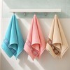 REGALWOVEN Soft Absorbent Cotton Polyester Leaves Pattern Decorative Hand Towel 13" x 29" - 4 of 4