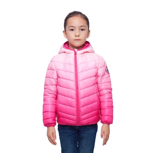 Reversible Ombre Puffer Jacket