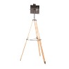 Ahoy Industrial Floor Lamp in Natural Wood and Antique Metal by LumiSource - 3 of 4
