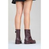 Zone - Burgundy Rain Boot (Women) | Prologue Shoes - 3 of 4