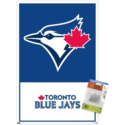 Trends International Mlb Toronto Blue Jays - Team 23 Unframed Wall Poster  Print Clear Push Pins Bundle 14.725 X 22.375 : Target