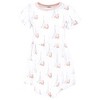Hudson Baby Girls Cotton Dresses, Bonjour Paris - 3 of 4