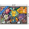 Trends International Pokémon: Battle Art - Group Framed Wall Poster Prints - 3 of 4