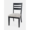 Jofran,Altamonte Contemporary Upholstered Ladderback Chair (Set of 2) - 2 of 4
