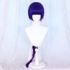 Unique Bargains Women's Wigs 35" Purple with Wig Cap - 2 of 4