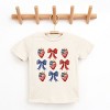 The Juniper Shop Coquette Bows And USA Strawberries Youth Short Sleeve Tee - 2 of 4