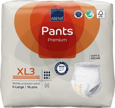 Abena Pants, Premium Protective Underwear, Level 3 Maximum Absorbency (Medium To Extra Large)