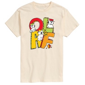 Men's - Peanuts - Olaf Editorial Short Sleeve Graphic T-Shirt - 1 of 4