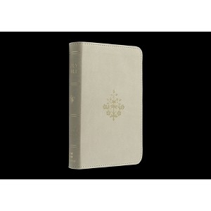 ESV Pocket Bible (Trutone, Stone, Branch Design) - (Leather Bound) - 1 of 1