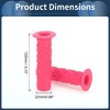 Unique Bargains Bike Handlebar Grips Covers 4.72" Long Pink 1 Pair - 3 of 4