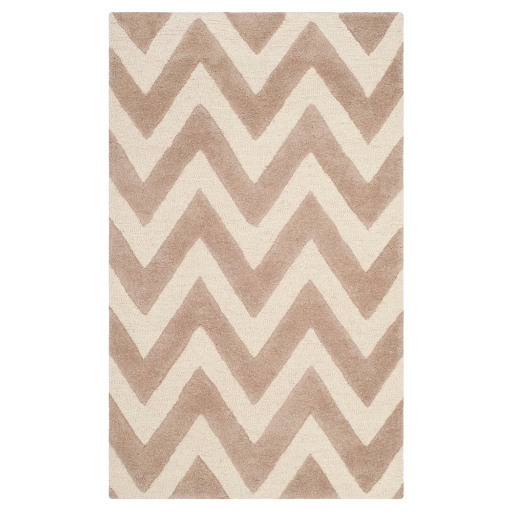 Dalton Textured Rug - Beige / Ivory (3' X 5') - Safavieh