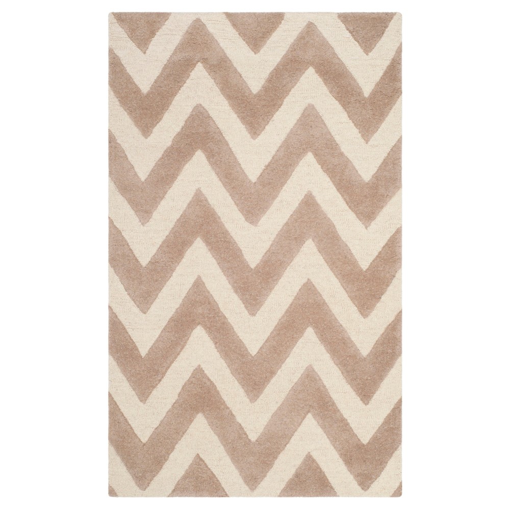 Dalton Textured Rug - Beige / Ivory (3' X 5') - Safavieh