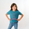 The Juniper Shop Happy Easter Bunny Outline Youth Short Sleeve Tee - 3 of 4