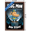 Trends International Dog Man - Book Cover (2016) Framed Wall Poster Prints - 3 of 4