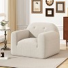 Christopher Knight Home Zuridia Modern Cozy Tufted Upholstered Club Chair - 2 of 4