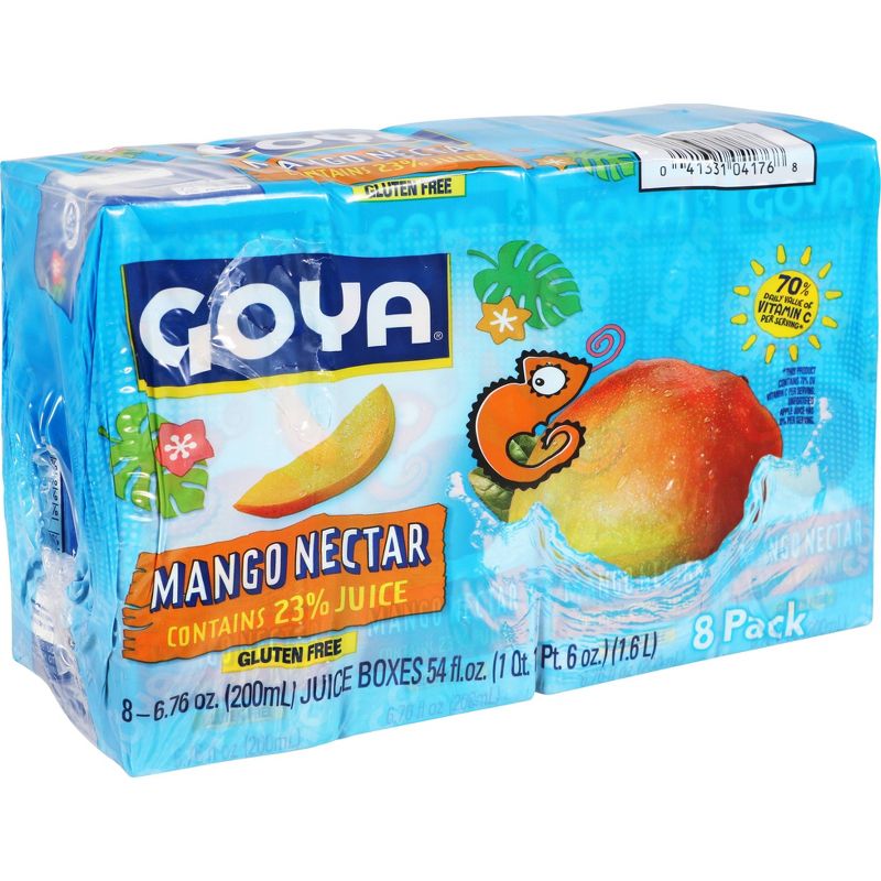 Goya Kids Mango Nectar Juice Drink - 8pk/6.76 fl oz Boxes, 3 of 5