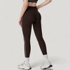 Anna-Kaci Active Women's Contoured Seam Activewear Leggings with Stretch Fit and Full Length - 4 of 4