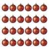 24PCS Sport Theme Christmas Ball Ornaments Set,Football Baseball Basketball Soccer Hanging Decorations with Sparkle for Xmas Tree Holiday Party Decor - 2 of 4