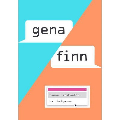 Gena/Finn - by  Hannah Moskowitz & Kat Helgeson (Hardcover)