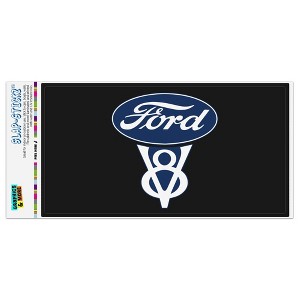 Ford Vintage V8 Logo Automotive Bumper Sticker - 1 of 4