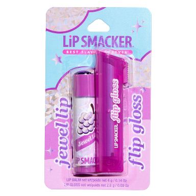 Lip Smacker O&B Flip Gloss & Jewel Lip Balm Duo - 2ct
