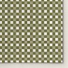 16ct Gingham Paper Beverage Napkins Green - Hearth & Hand™ with Magnolia - 3 of 3