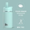 Hydrapeak Mini 14oz Kids Stainless Steel Insulated Water Bottle With Leak Proof Straw Lid - 4 of 4