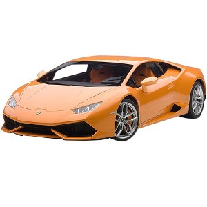 Lamborghini Huracan LP610-4 Arancio Borealis 4-Layer/Pearl Metallic Orange 1/12 Model Car by Autoart - 1 of 4