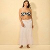 Women's Gauze Tiered Cover Up Skirt - Shade & Shore™ - 4 of 4