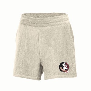 NCAA Florida State Seminoles Women's Terry Shorts - 1 of 3
