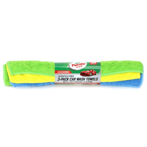 Turtle Wax 3pk Microfiber Towel Roll : Target