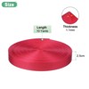 Unique Bargains Nylon Durable Multipurpose Waterproof Webbing Strap 1 Inch Wide 1 Pc - 3 of 4