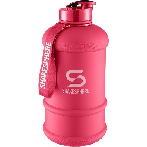 ShakeSphere Tumbler: Protein Shaker Bottle, 24oz Matte Black with Black Logo