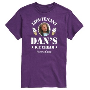 Men's - Forrest Gump - Lieutenant Dans Ices Cream Short Sleeve Graphic T-Shirt - 1 of 4